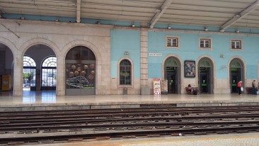 Estação Santa Apolónia. Foto de Ionira