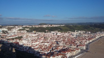 Vista panorâmica de Nazaré. Foto de Ionira