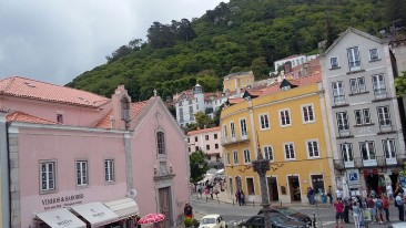 Ruas de Sintra. Foto de Ionira