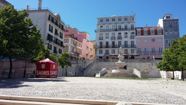 Bairro em Lisboa. Foto Ionira