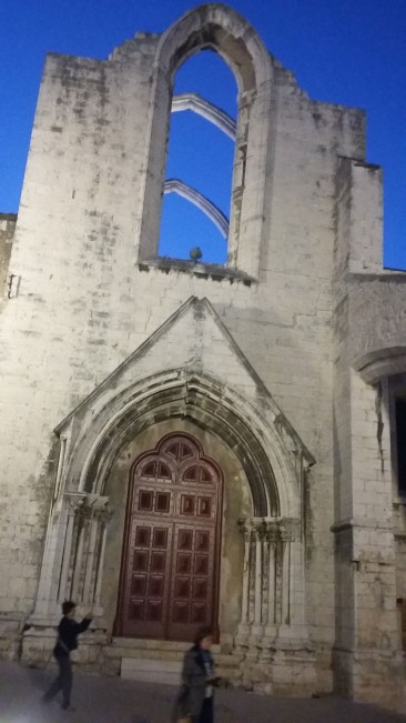 Ruinas do Convento do Carmo. Foto de Ionira