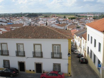 Ruas de Évora. Foto de Ionira