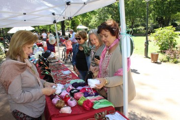 Feira de artesanato no Jardim da Estrela. Foto de Luiz