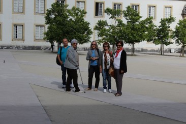 Grupo em Coimbra. Foto de Luiz